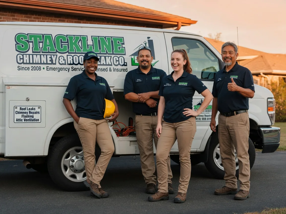 Chimney flashing repair company in Stone Creek, OH